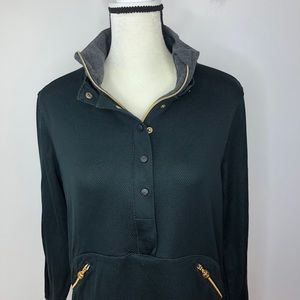 Under Armour Pullover Sweatshirt Black/Gray Large